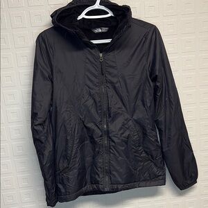 The North Face Black Windbreaker Lightweight Athletic Jacket